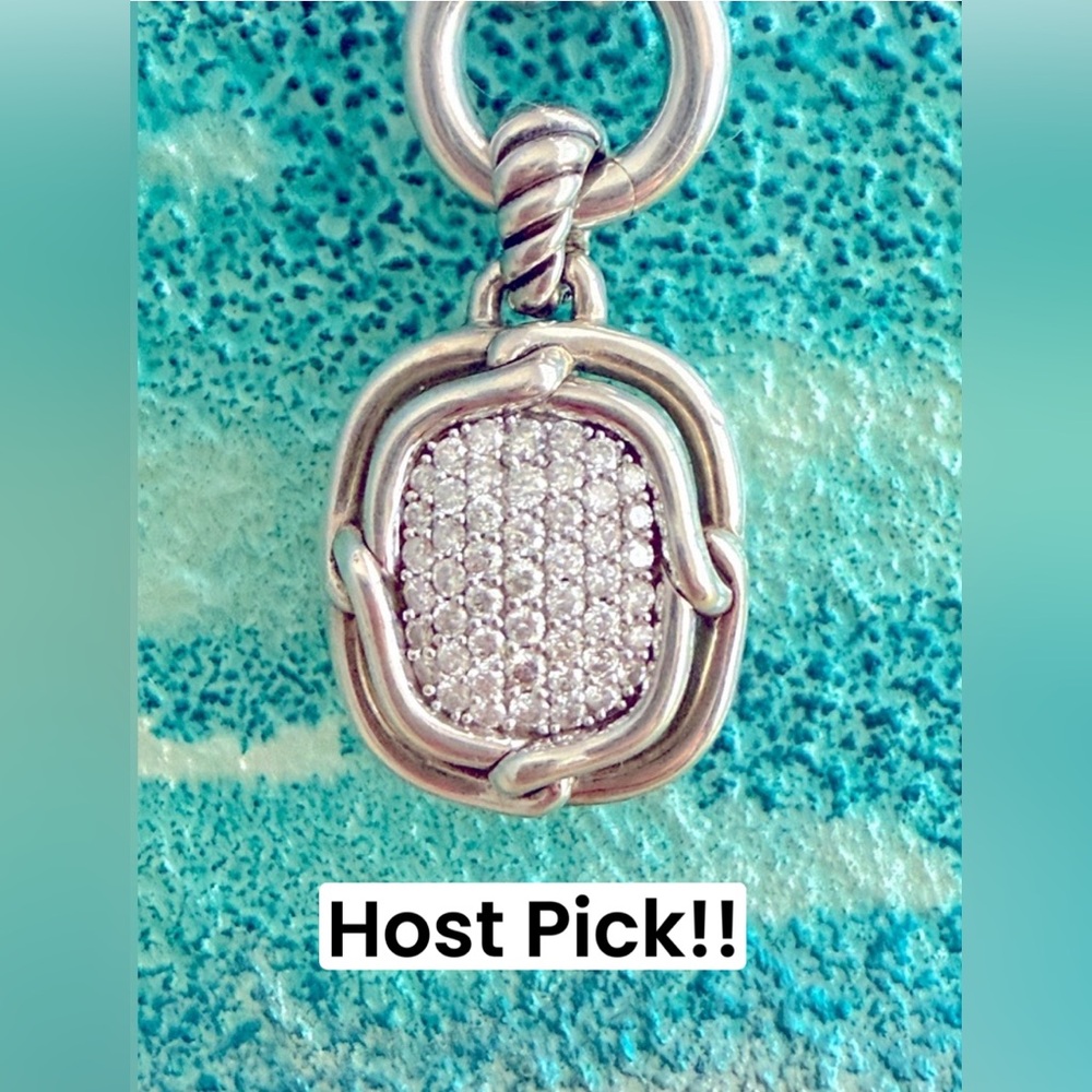 HP 🎉David Yurman Labyrinth Diamond Enhancer - Picture 15 of 15